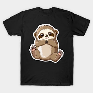Happy Cute Sloth T-Shirt